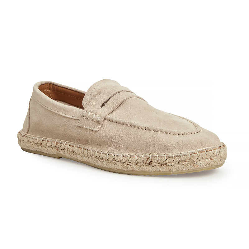 EDUARDO ESPADRILLE LOAFER-SAND SUEDE