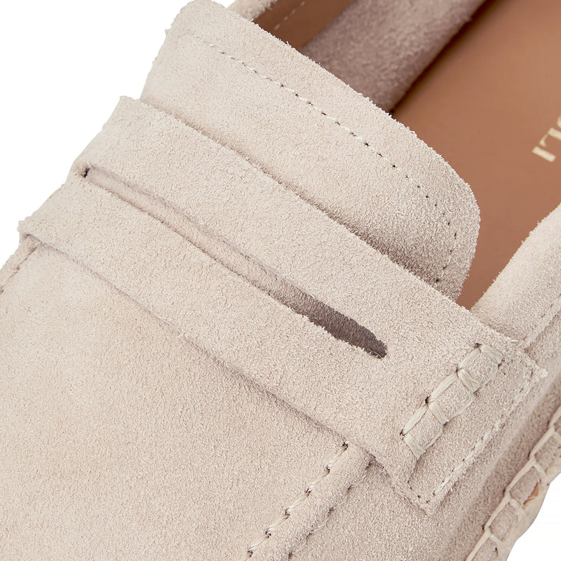 EDUARDO ESPADRILLE LOAFER-SAND SUEDE