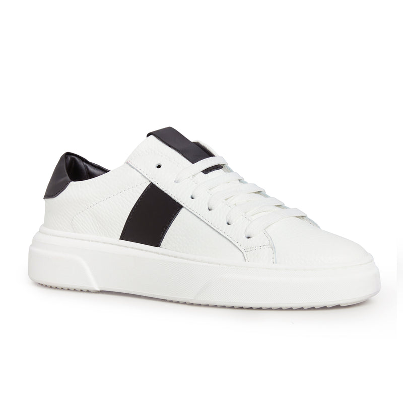 Erica Women's White leather sneaker (ONLINE ONLY)