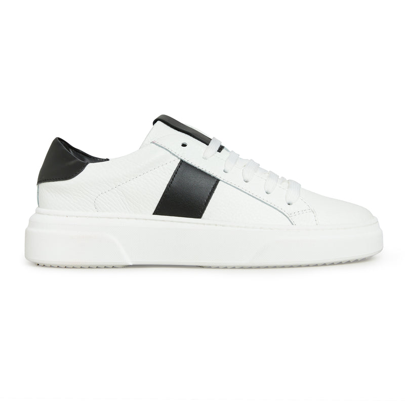 Erica Women's White leather sneaker (ONLINE ONLY)