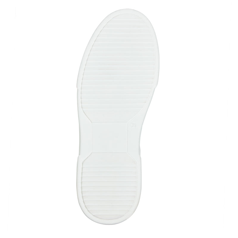 Erica Women's White leather sneaker (ONLINE ONLY)