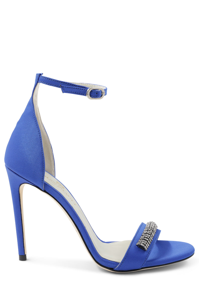 Hws039 Blue Rhinestone Thin Heel High-Heeled Wedding Shoes - China Shoes  and Wedding Shoe price | Made-in-China.com