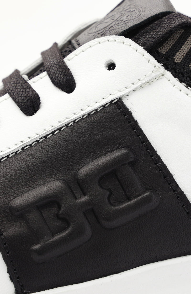 Gatti Luxury Sport Leather Sneaker - White/Black