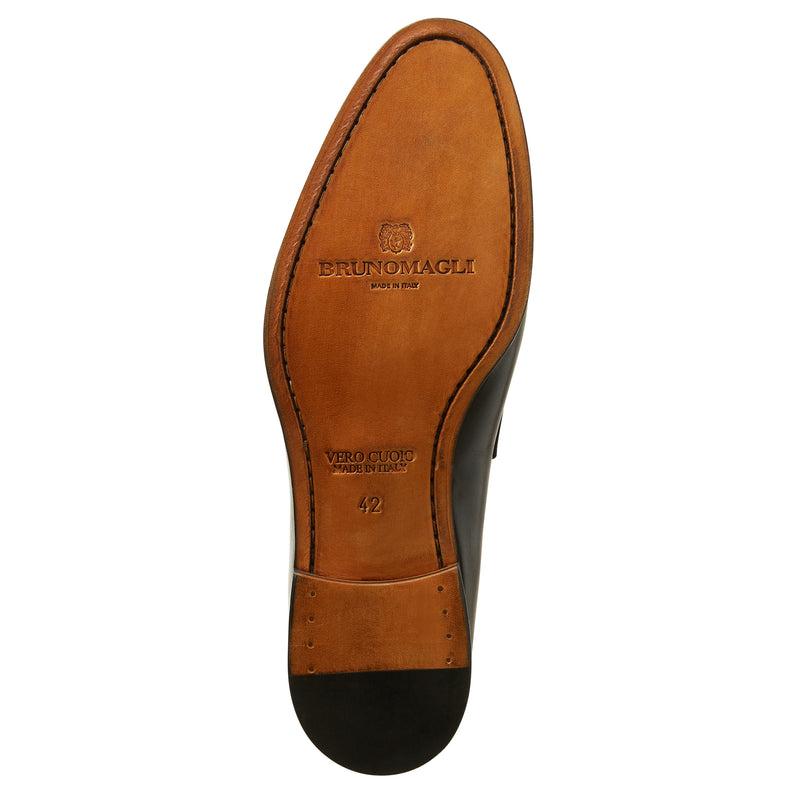 PIERO SLIP ON DRESS LOAFER BLACK Bruno Magli