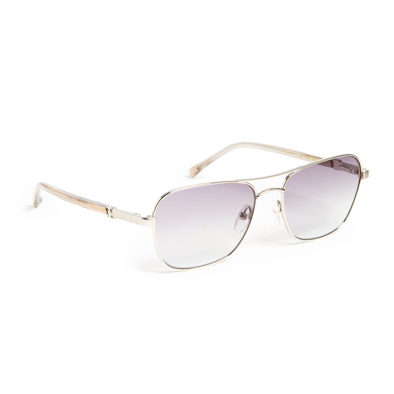 Playa Aviator Sunglasses - Silver