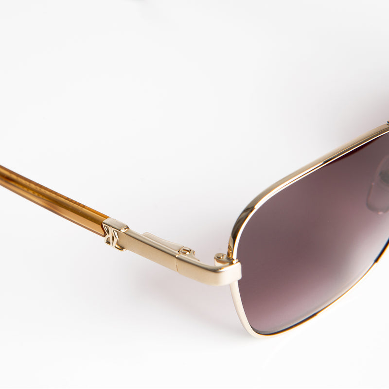 Playa Aviator Sunglasses - Gold Tortoise