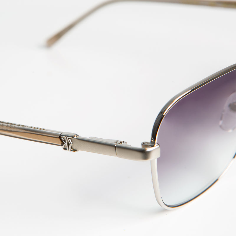 Playa Aviator Sunglasses - Silver