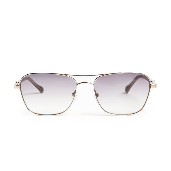 Playa Aviator Sunglasses - Silver