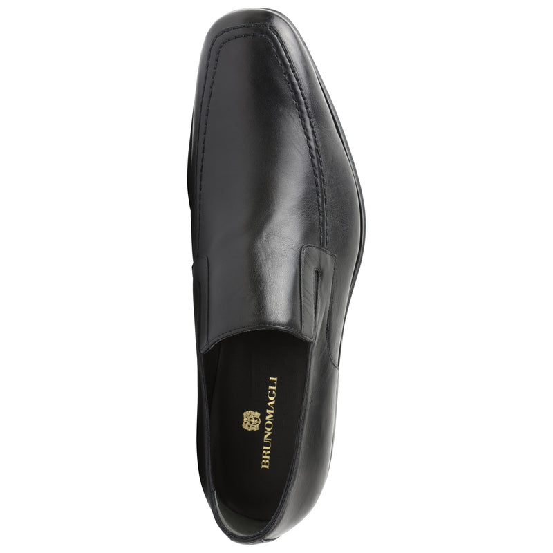 Raging Leather Slip-on - Black Leather