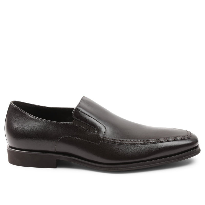 Raging Leather Slip-on - Dark Brown Leather – Bruno Magli