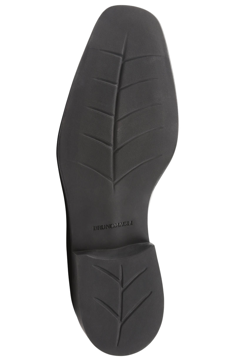 Rialto Black Leather Slip-On Loafer