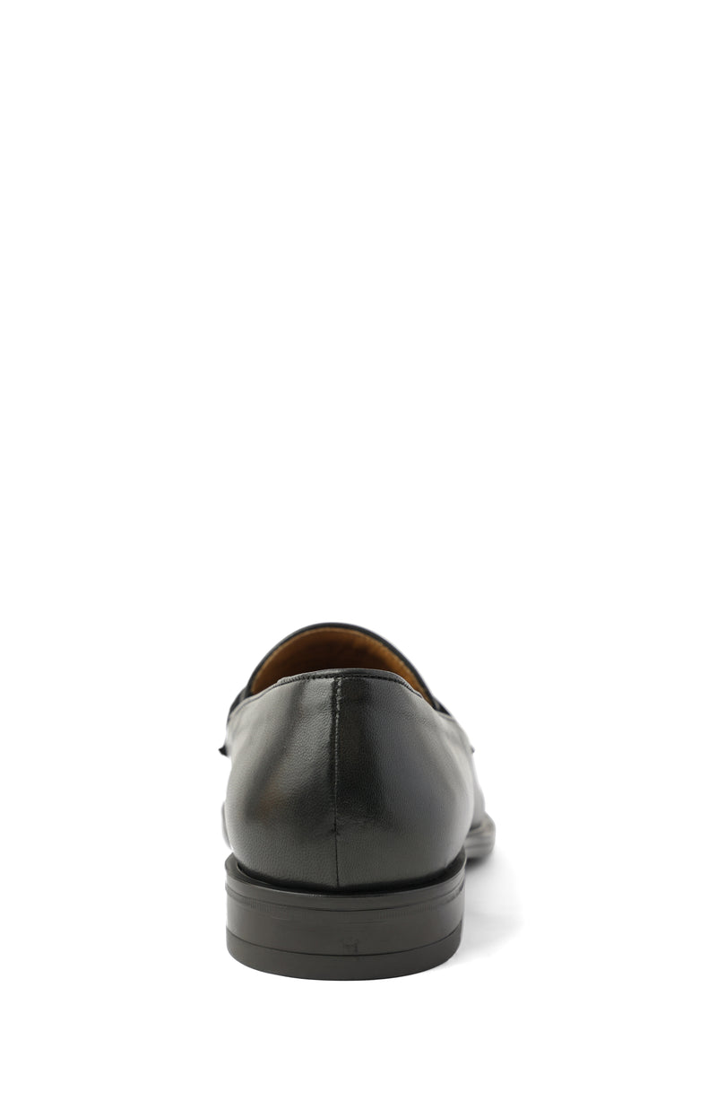 Riccardo Classic Luxe Leather Loafer - Black