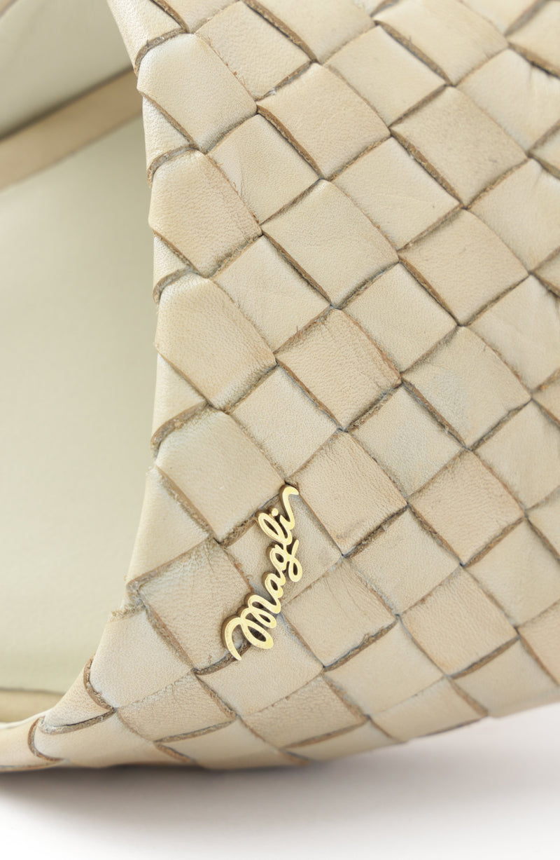 Robertha Handwoven Square-Toe Slide