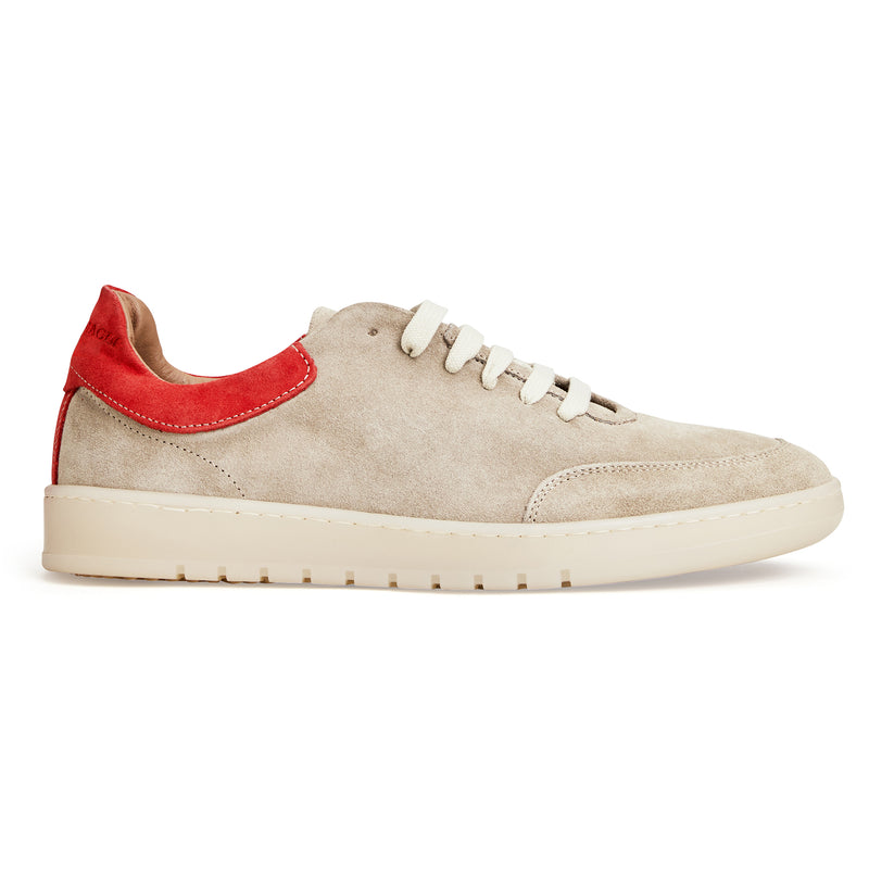 SAVIO SUEDE LACE-UP SNEAKER-SAND