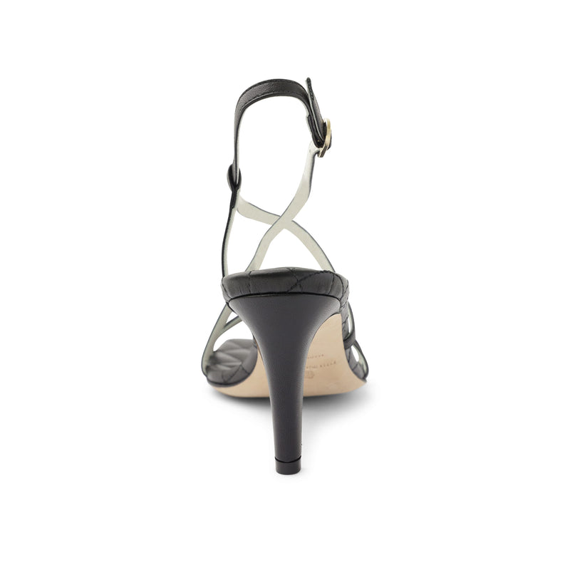 Sandra Strappy Heel - Black