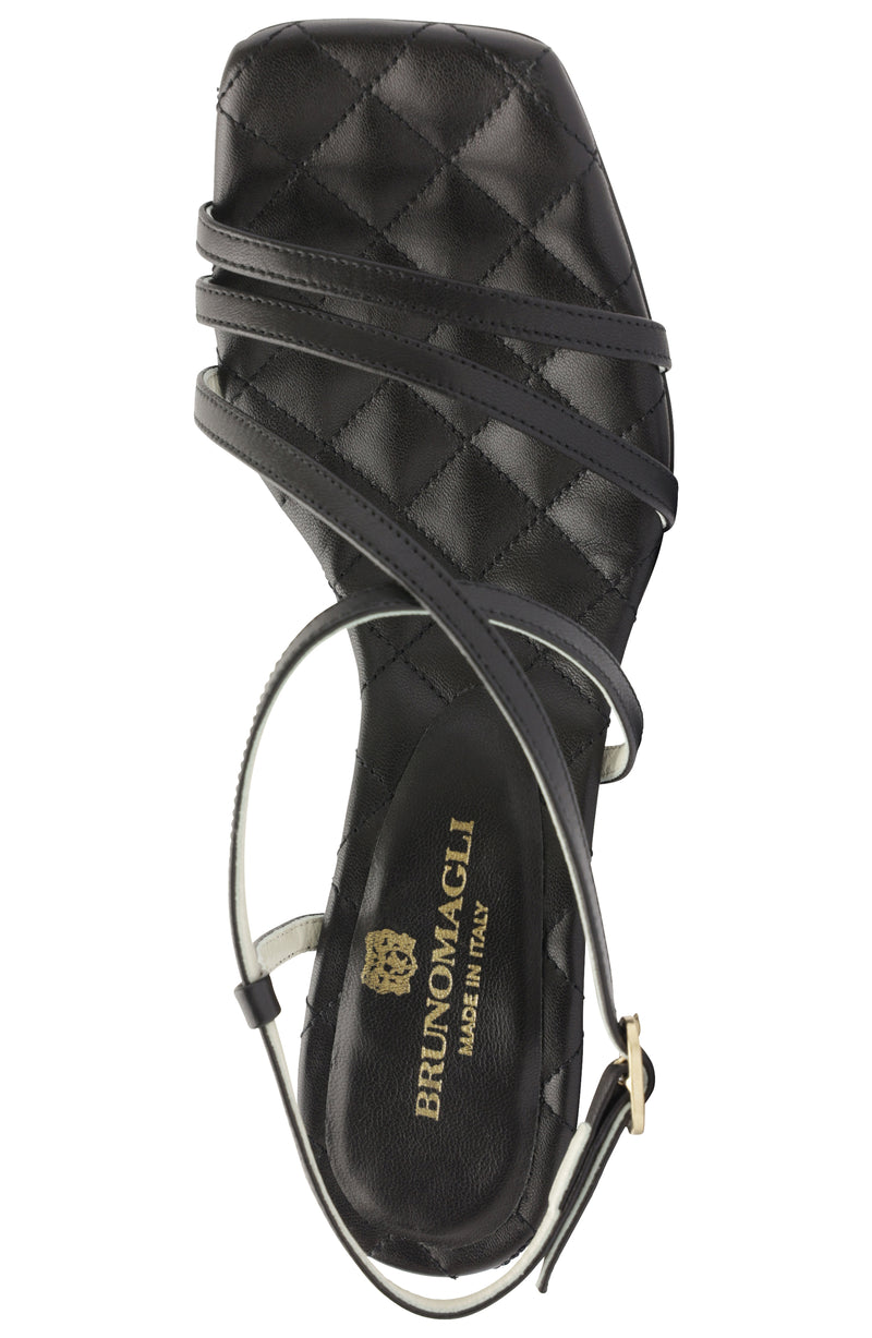 Sandra Strappy Heel - Black