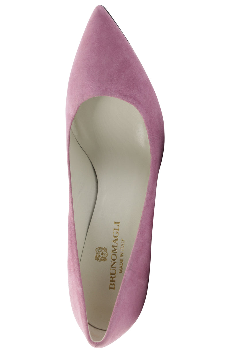Telma Suede Pointed Toe Heel - Orchid