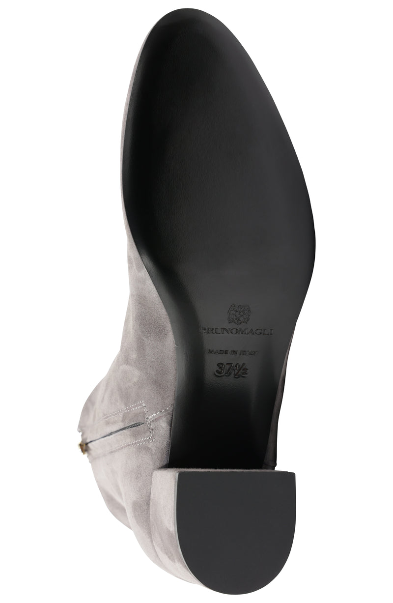 Vinny Suede Ankle Boot - Mink