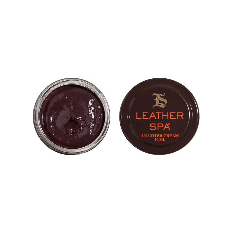 Leather Spa Leather Cream - Burgundy