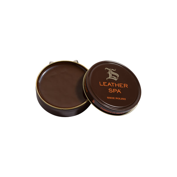 Leather Spa Luxury Wax Polish - Medium Brown