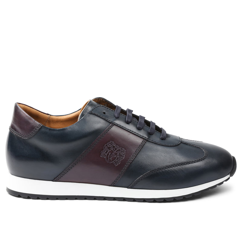 Elliot Jogger Lace-Up Oxford Sneaker - Navy