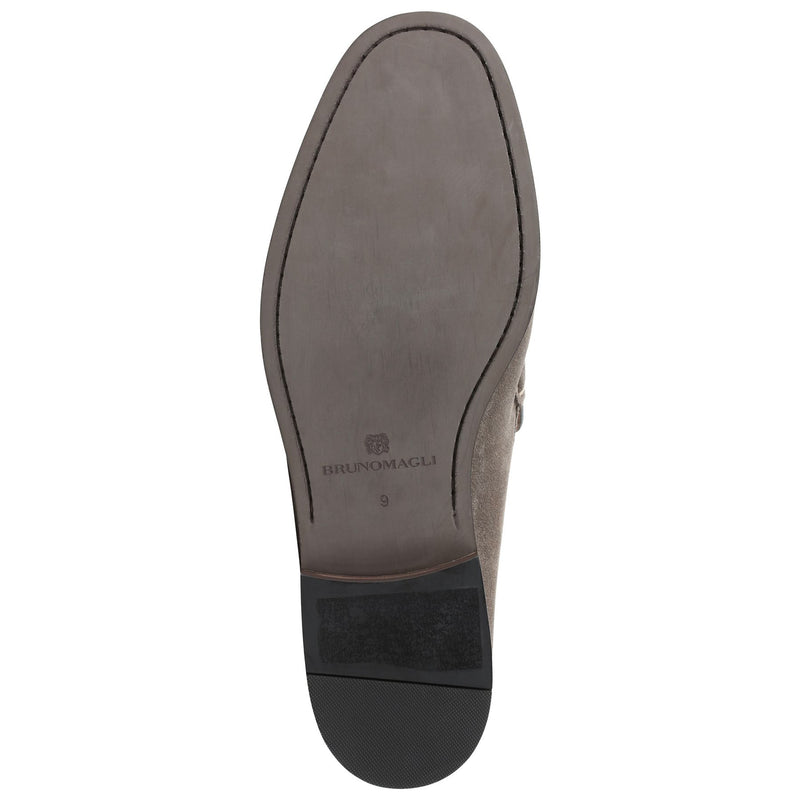 Encino Suede Casual-Vamp Loafer - Taupe