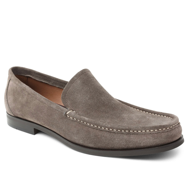 Encino Suede Casual-Vamp Loafer - Taupe