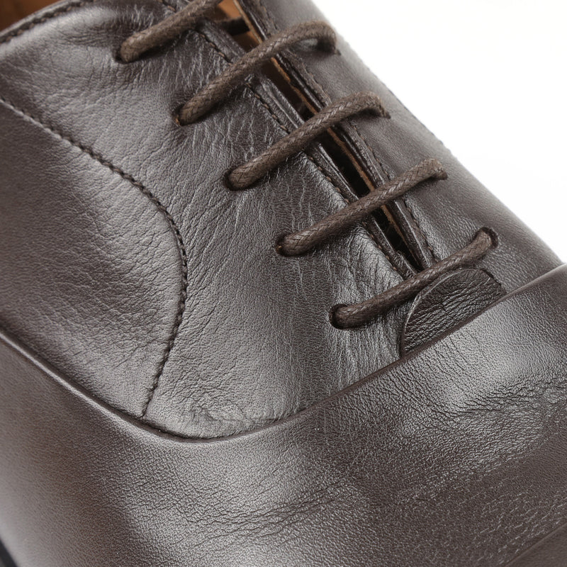 Locascio Cap-Toe Oxford - Dark Brown