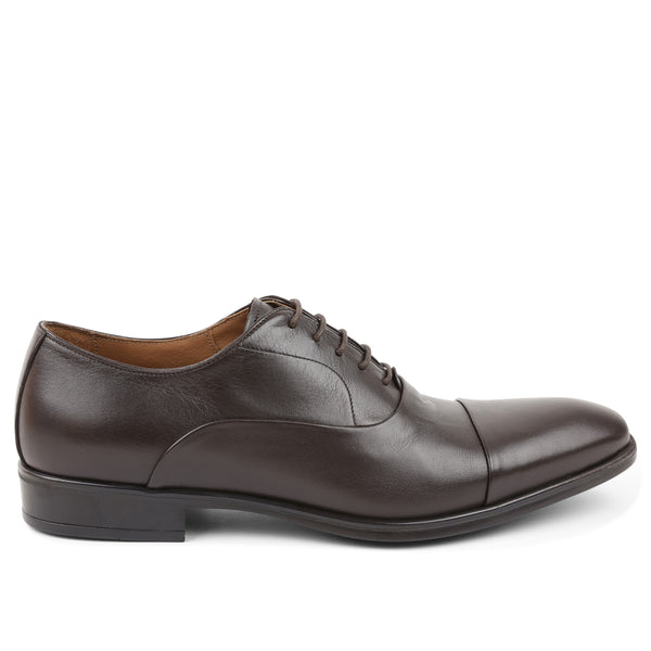 Locascio Cap-Toe Oxford - Dark Brown