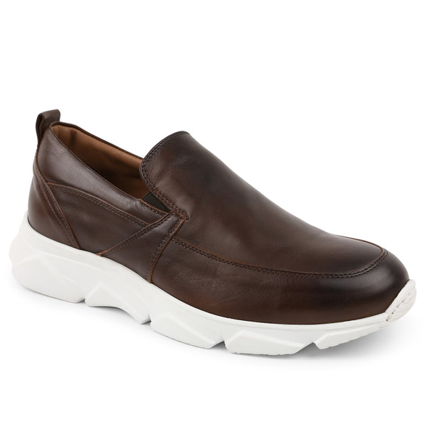 Lorenzo Twin-Gore Slip-On Cognac