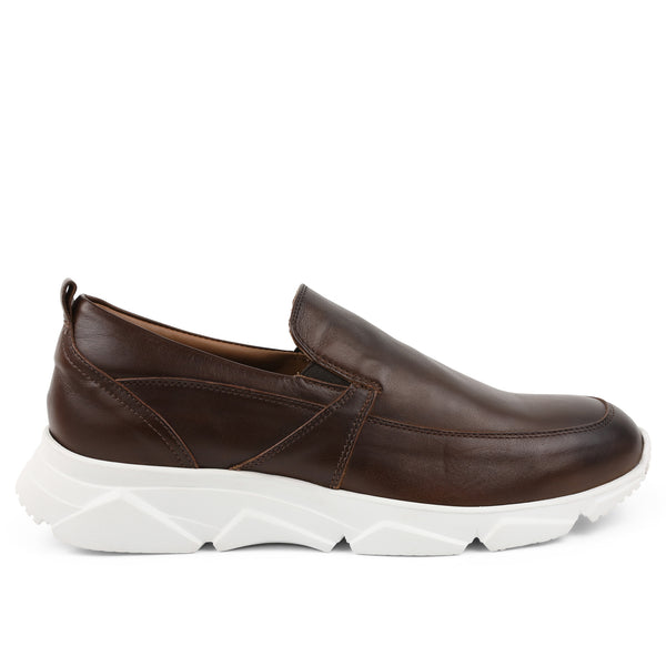 Lorenzo Twin-Gore Slip-On Cognac