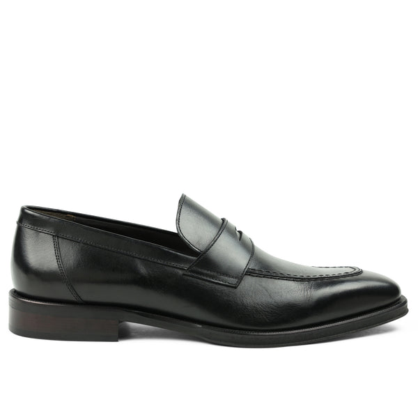 Nathan Penny Loafer - Black