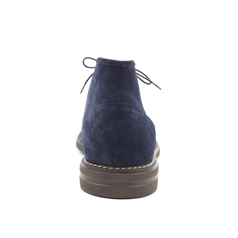 Orlando Three-Eye Lace-Up Boot - Navy