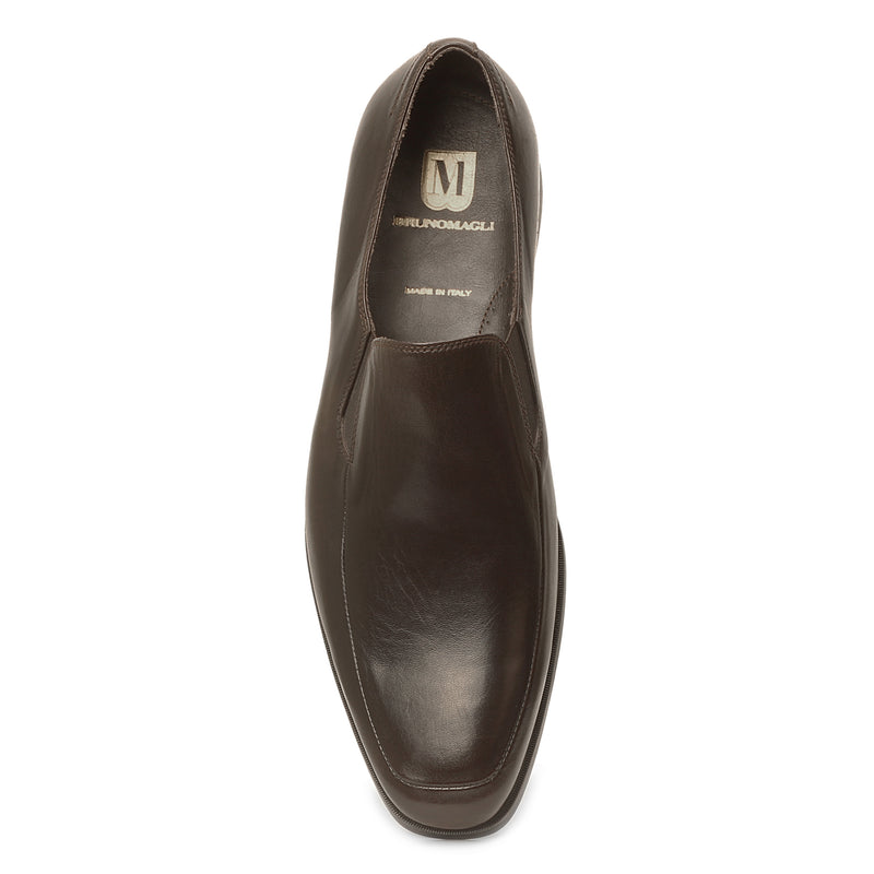 Pitto Leather Loafer - Dark Brown
