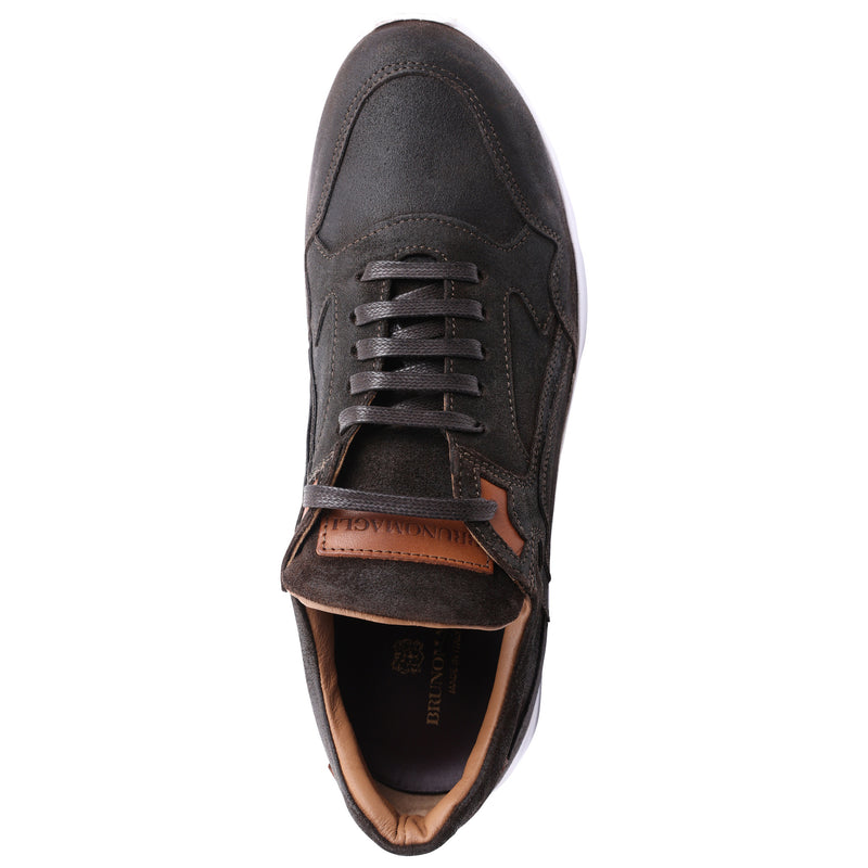 Vista Lace-Up Hybrid Sneaker - Dark Brown